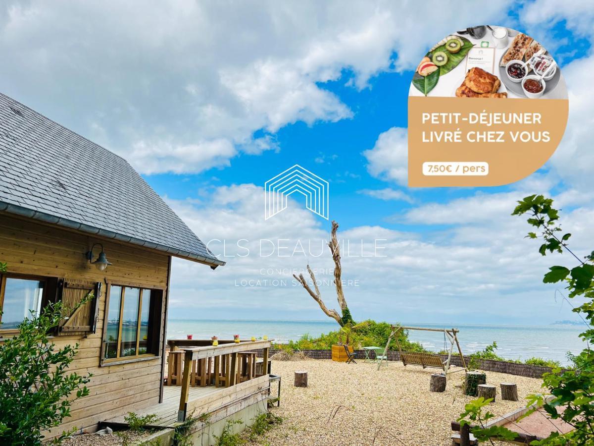 Chalet Bord De Mer Cls Deauville Cricqueboeuf Exterior photo
