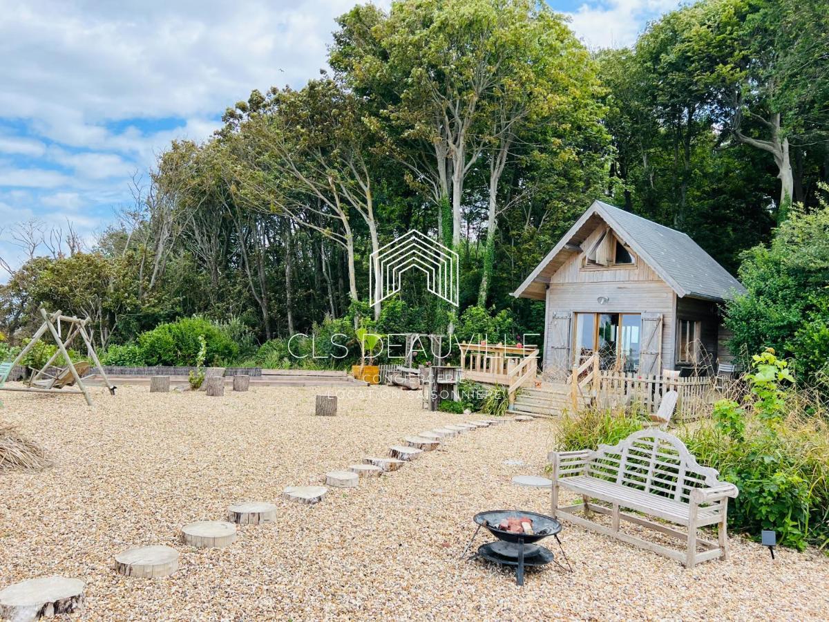 Chalet Bord De Mer Cls Deauville Cricqueboeuf Exterior photo